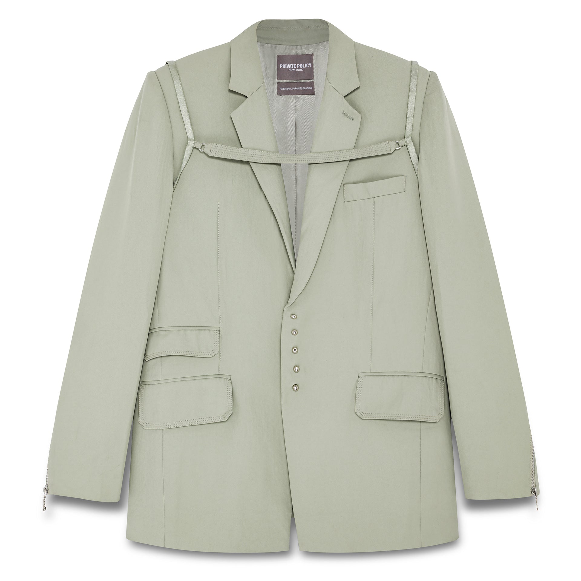 Harness Suit Jacket - Sage