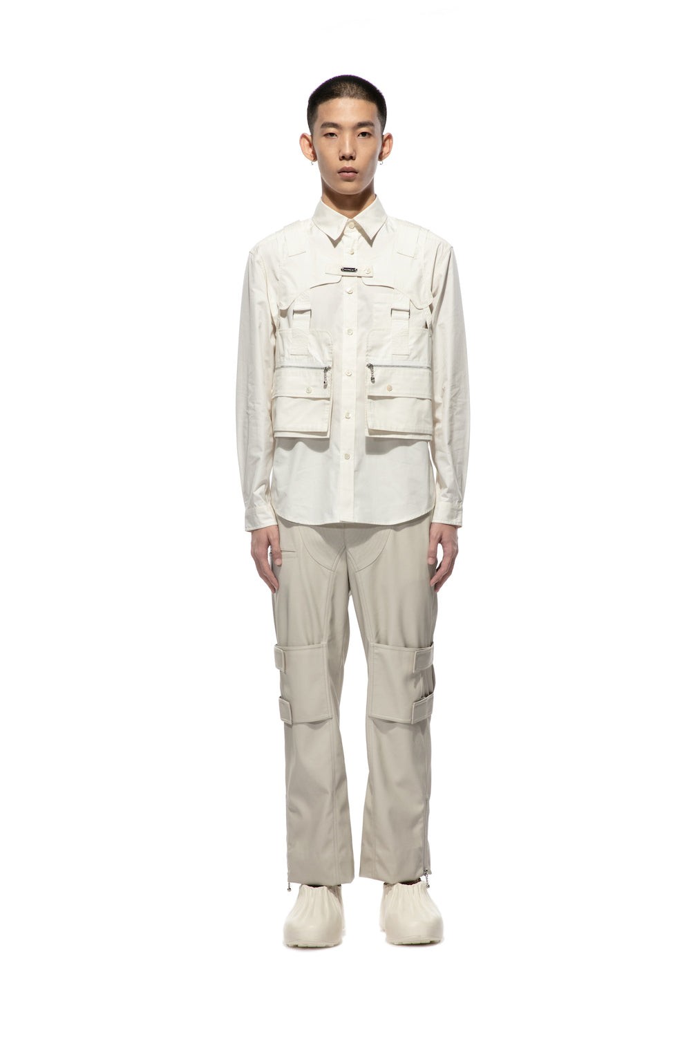 Harness Cargo Vest Shirt