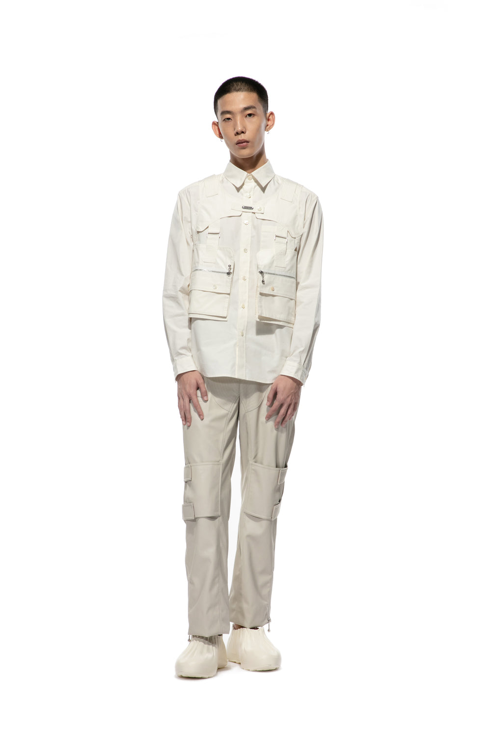 Harness Cargo Vest Shirt