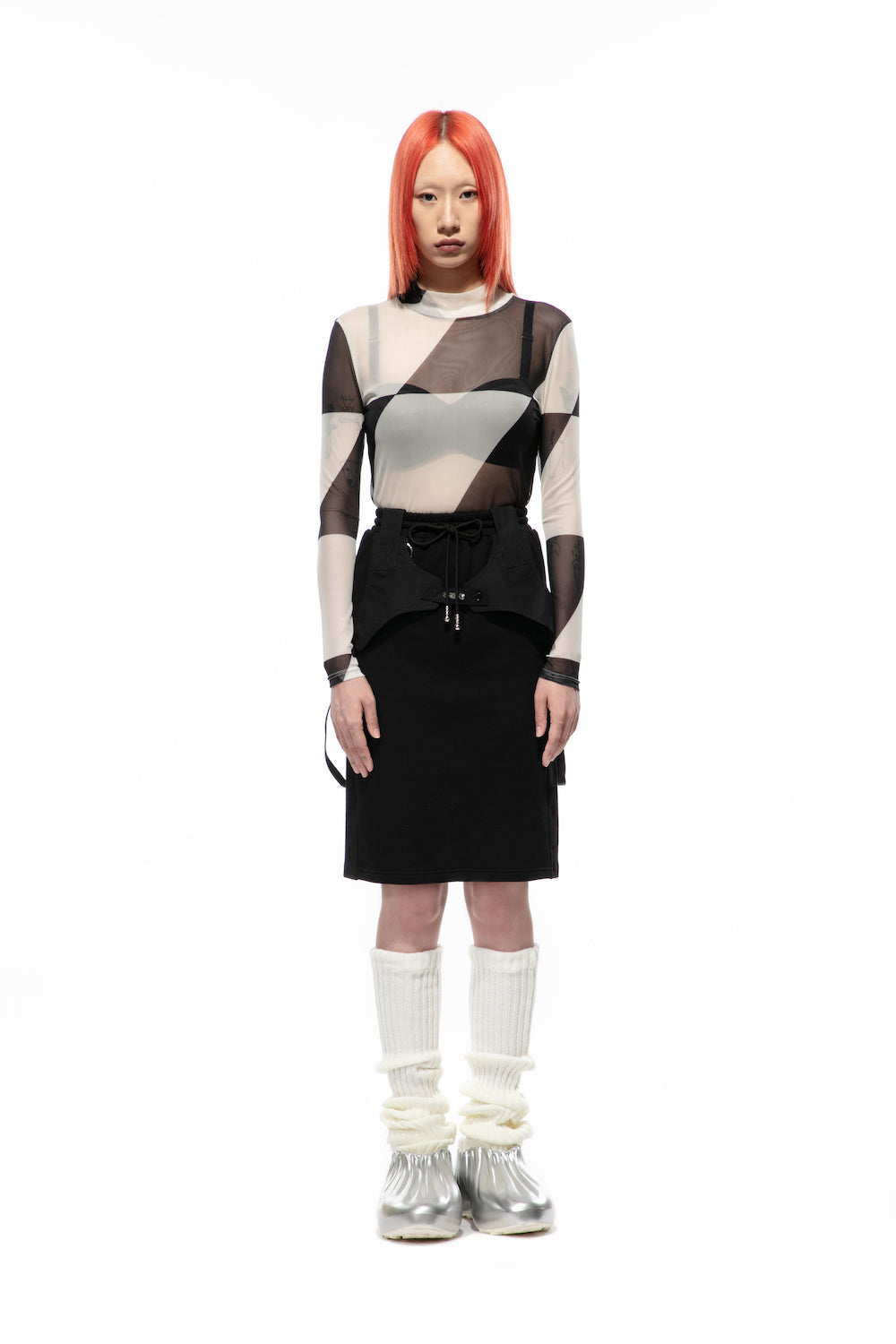 Harness Sweatskirt - Black