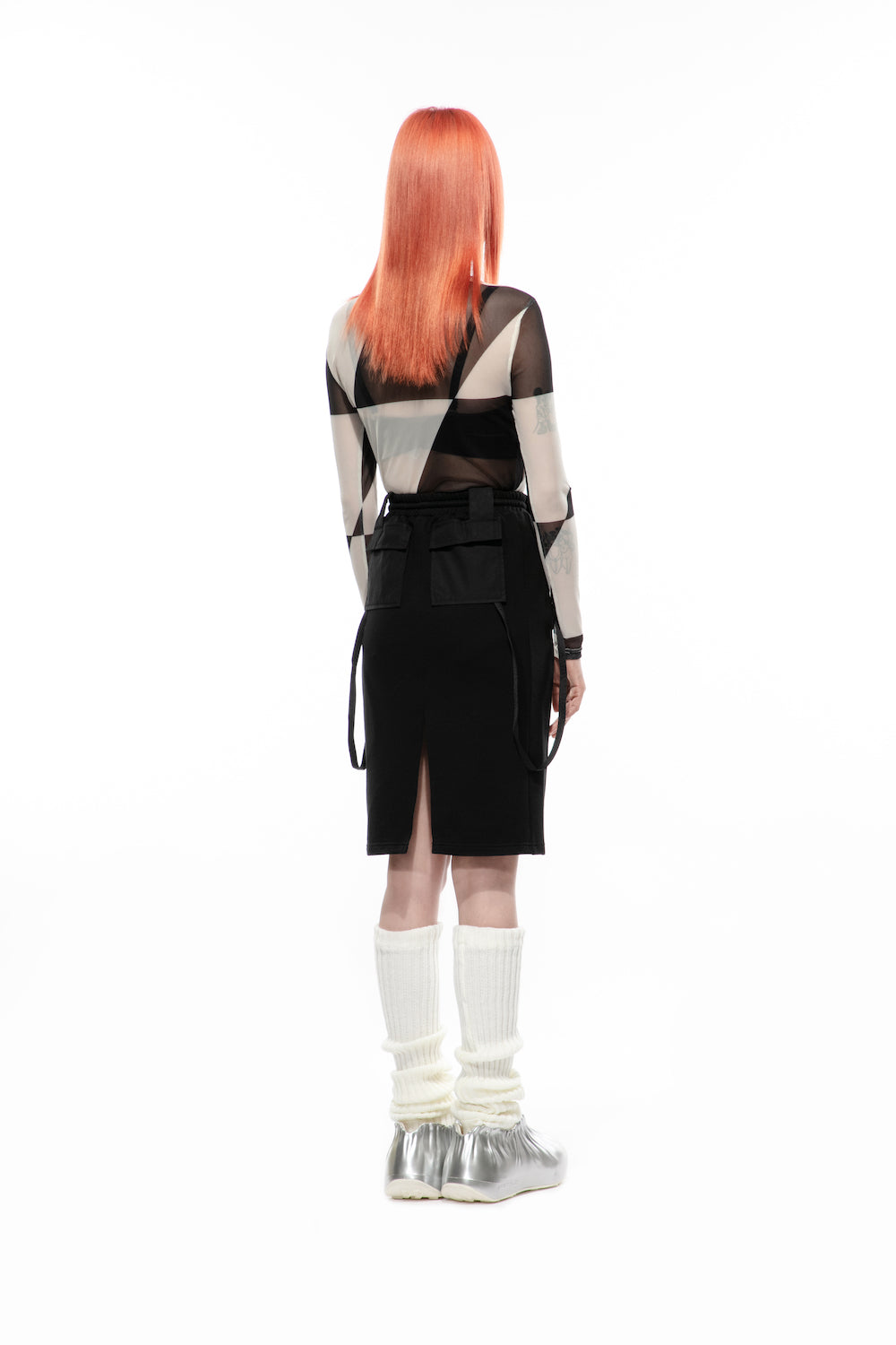 Harness Sweatskirt - Black