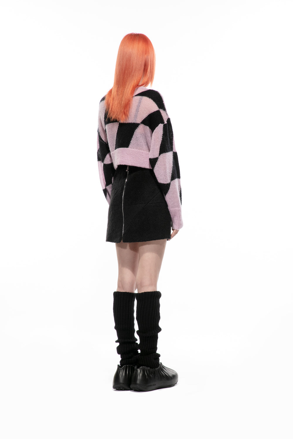 PXL Mohair Cropped Sweater