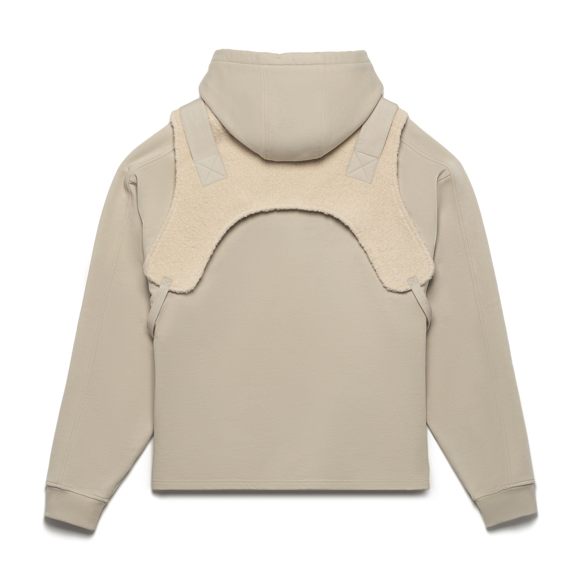 Shearling Harness Hoodie