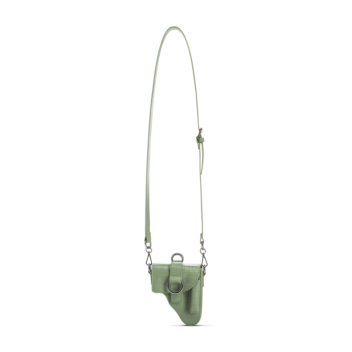 Mint Leather Multi Purpose Mini Bag - PRIVATE POLICY