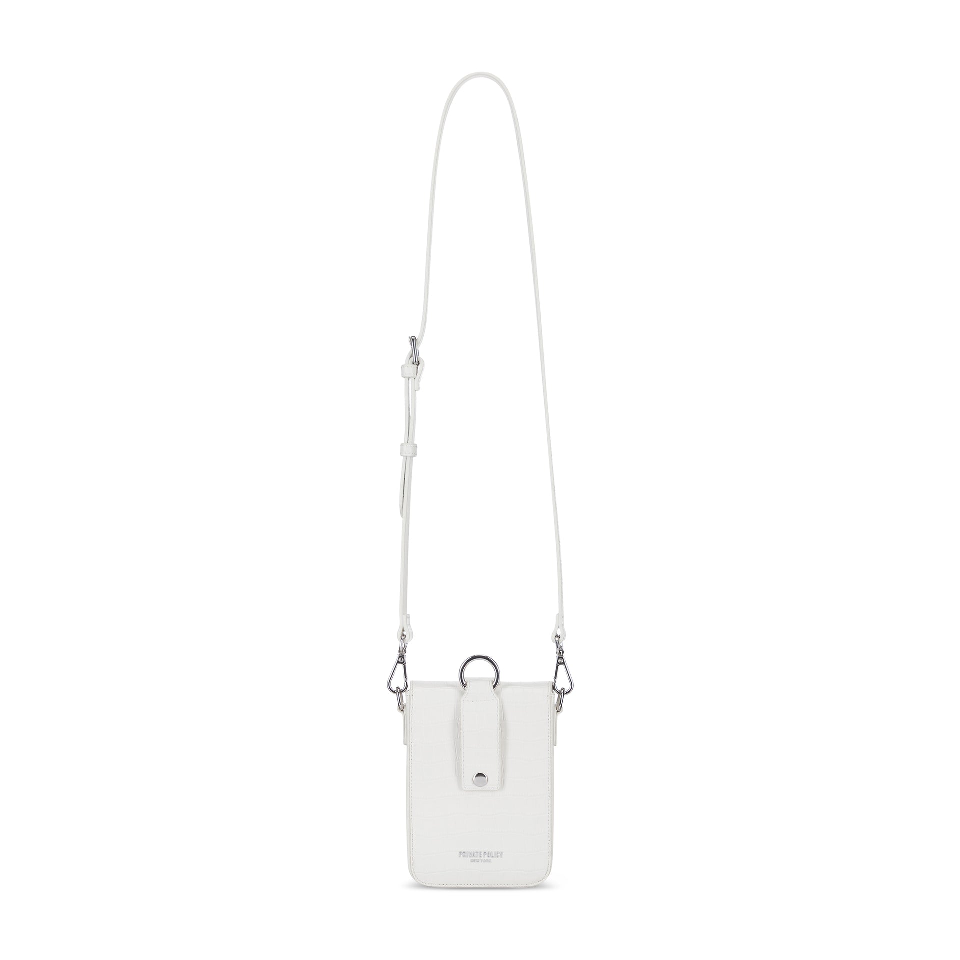 Reporter Box Bag - White