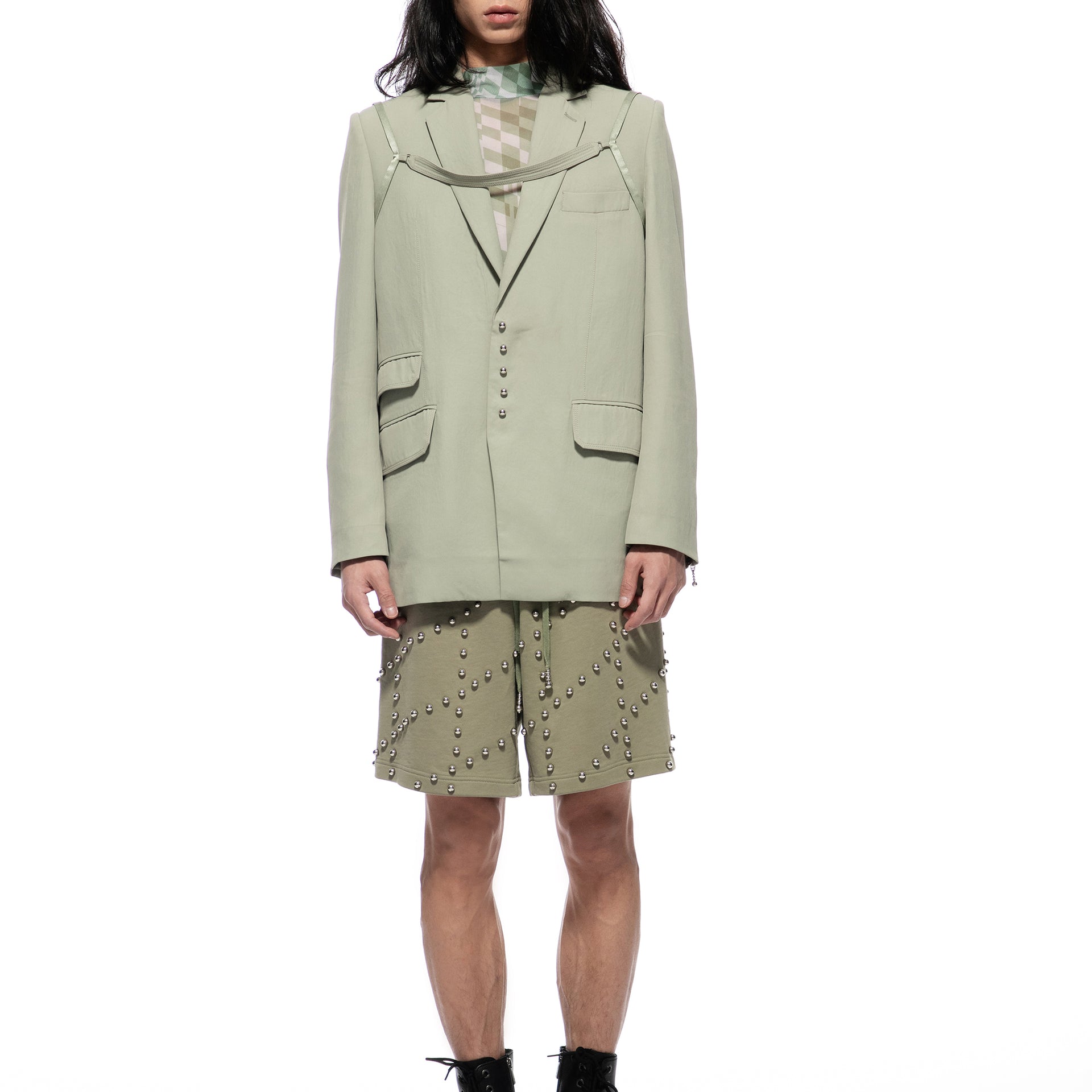 Harness Suit Jacket - Sage