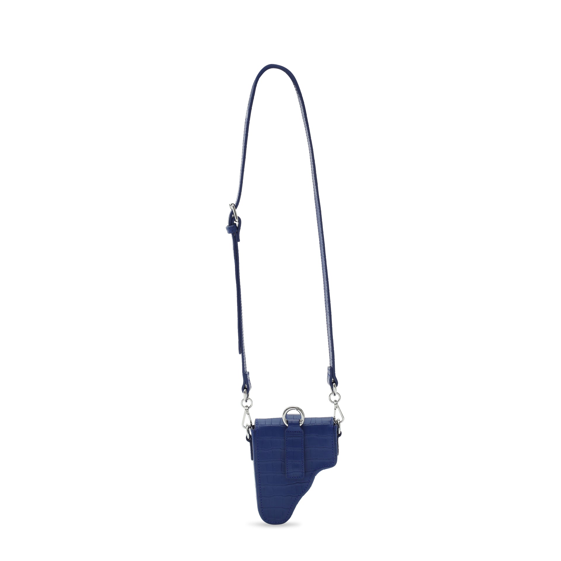 Navy Leather Multi Purpose Mini Bag