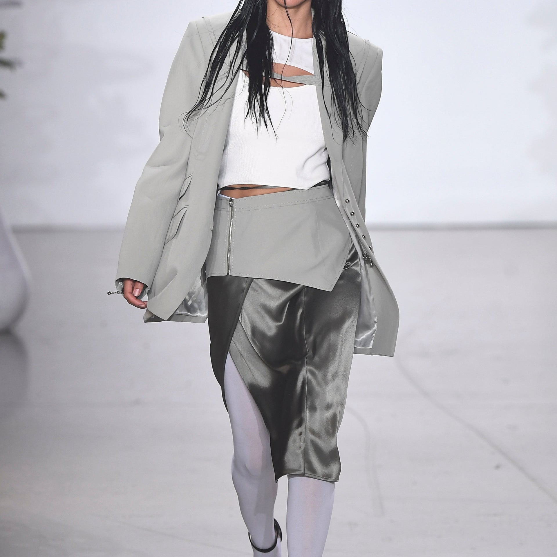 Harness Suit Jacket - Sage