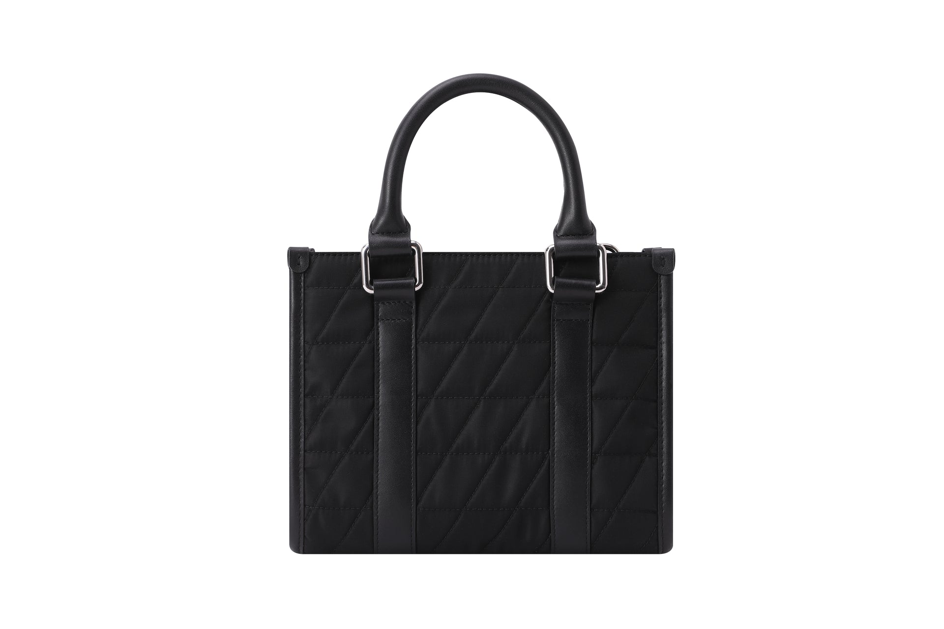 Mini PXL Nylon Tote Bag - Black