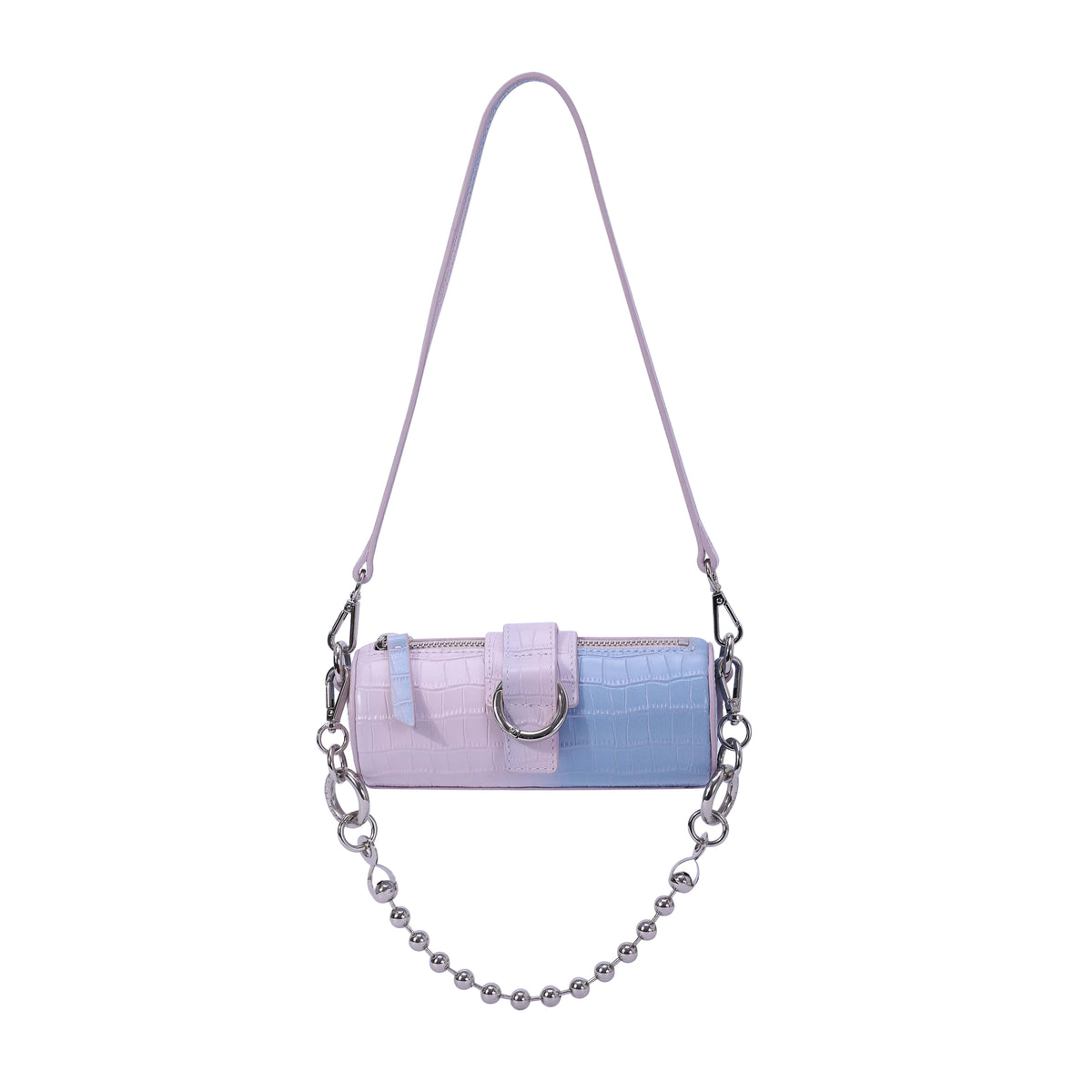  of Hai Puff Gina Bag Lilac/ストリングバッグ ミニバッグ Mini Barrel Bag - Lilac DipDye - PRIVATE POLICY