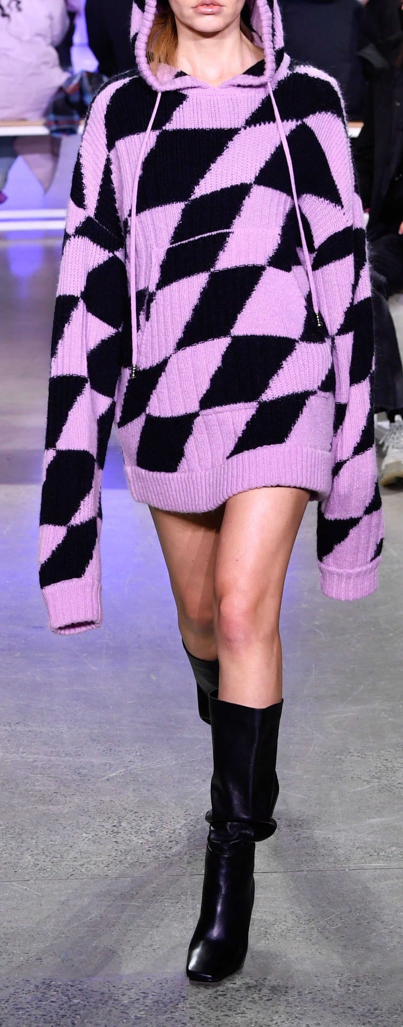 PXL Mohair Sweater Hoodie