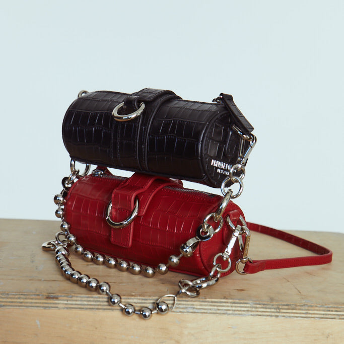 Mini Barrel Bag - Black