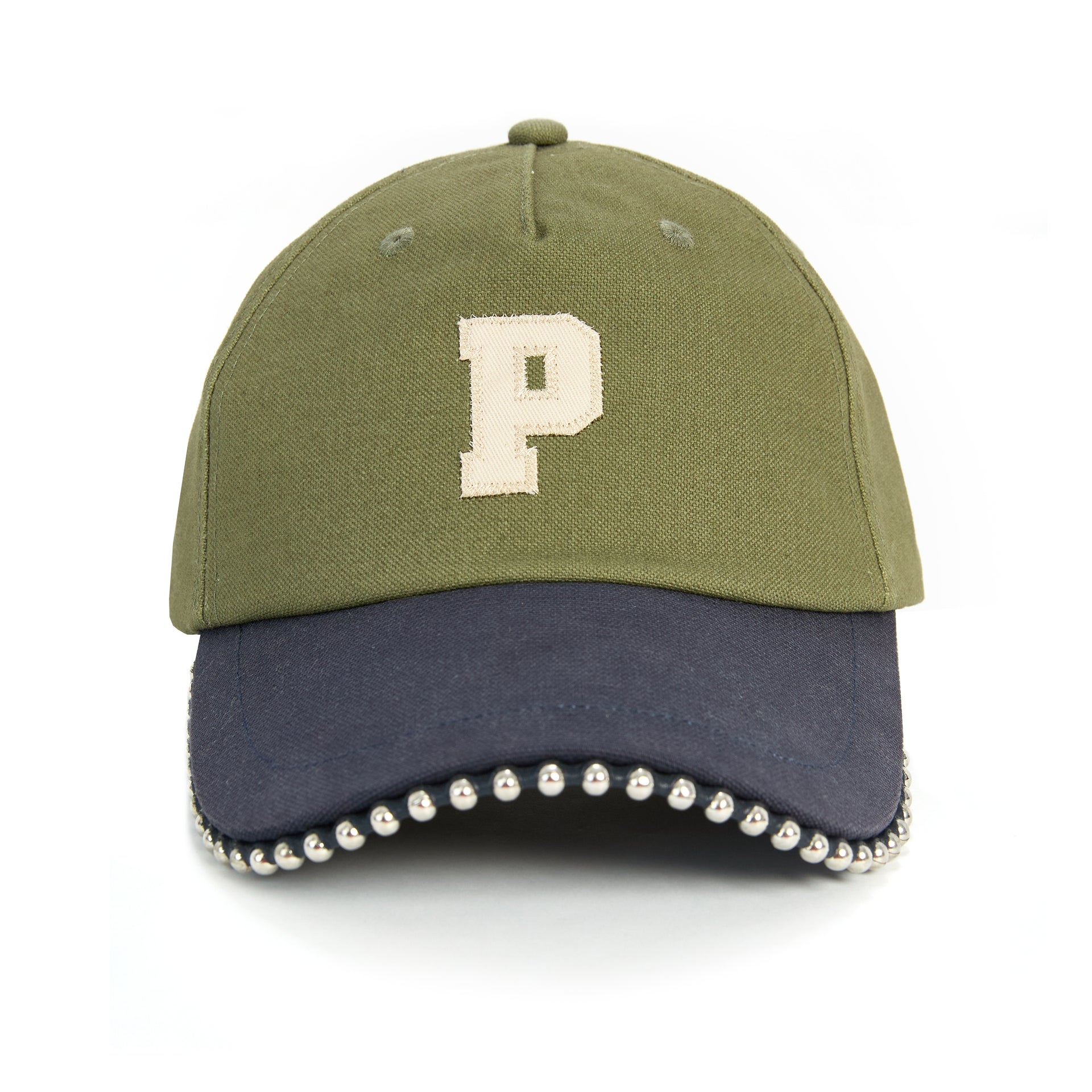 City Ballchain Cap - OLIVE/NAVY