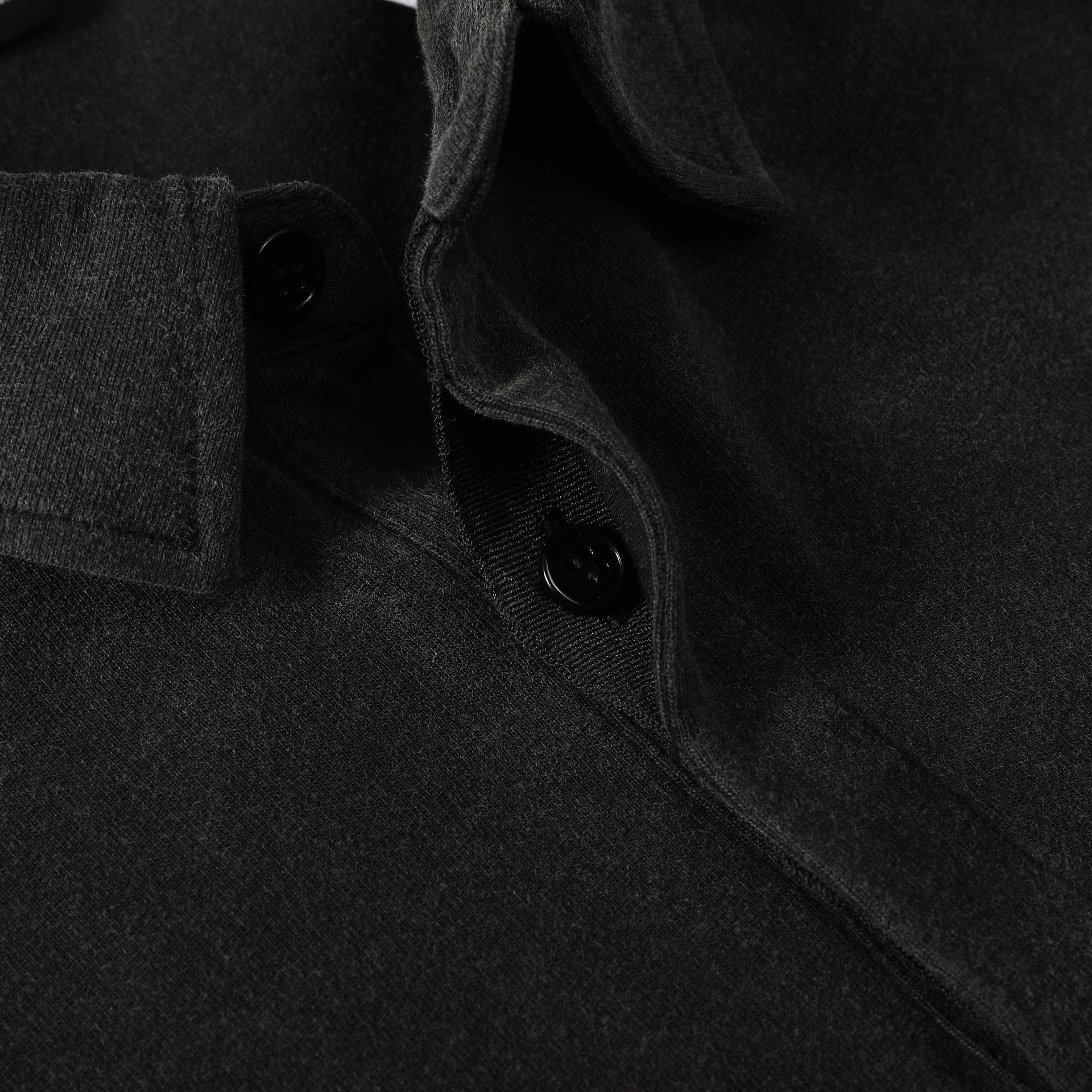 LONG SLEEVE WASHED POLO