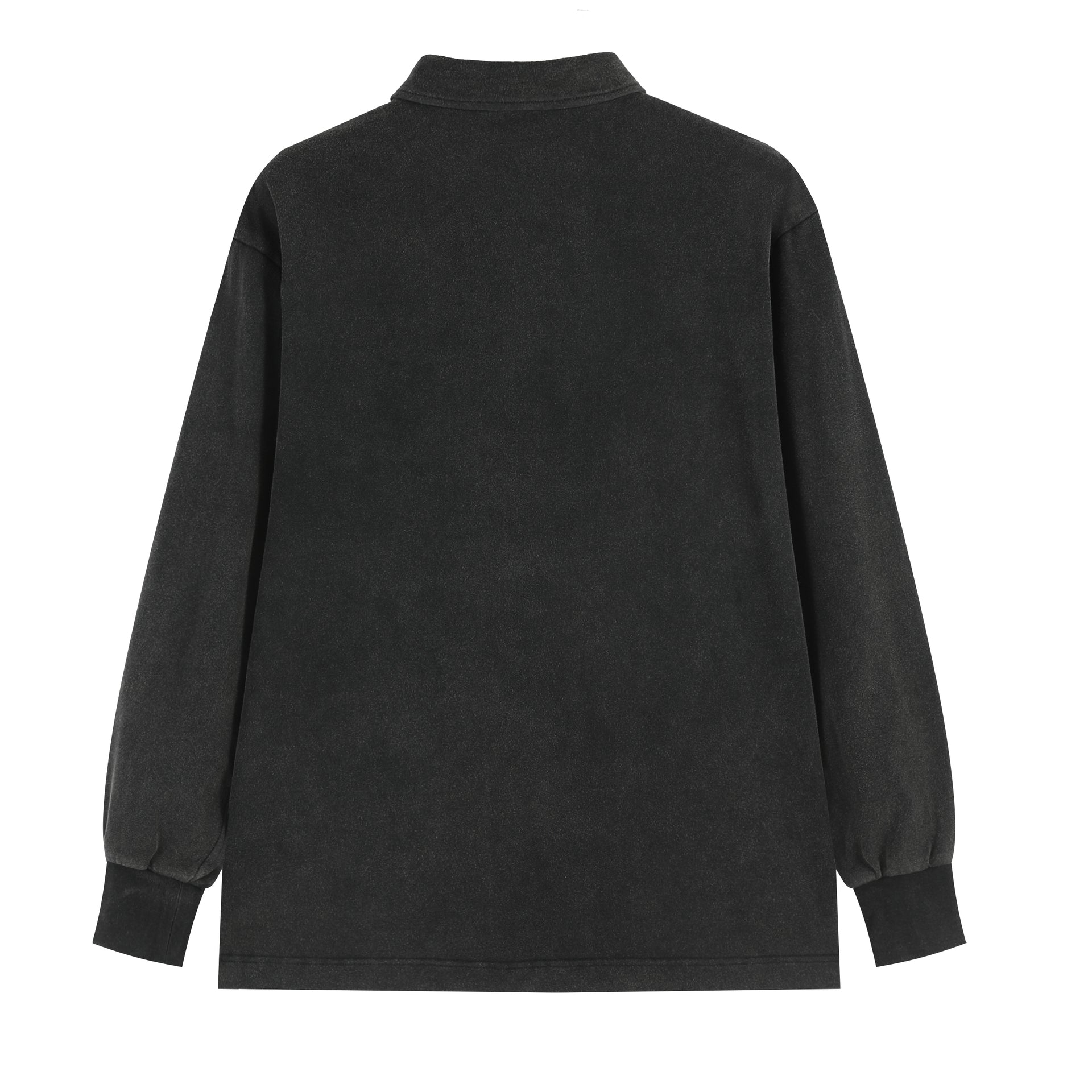 LONG SLEEVE WASHED POLO