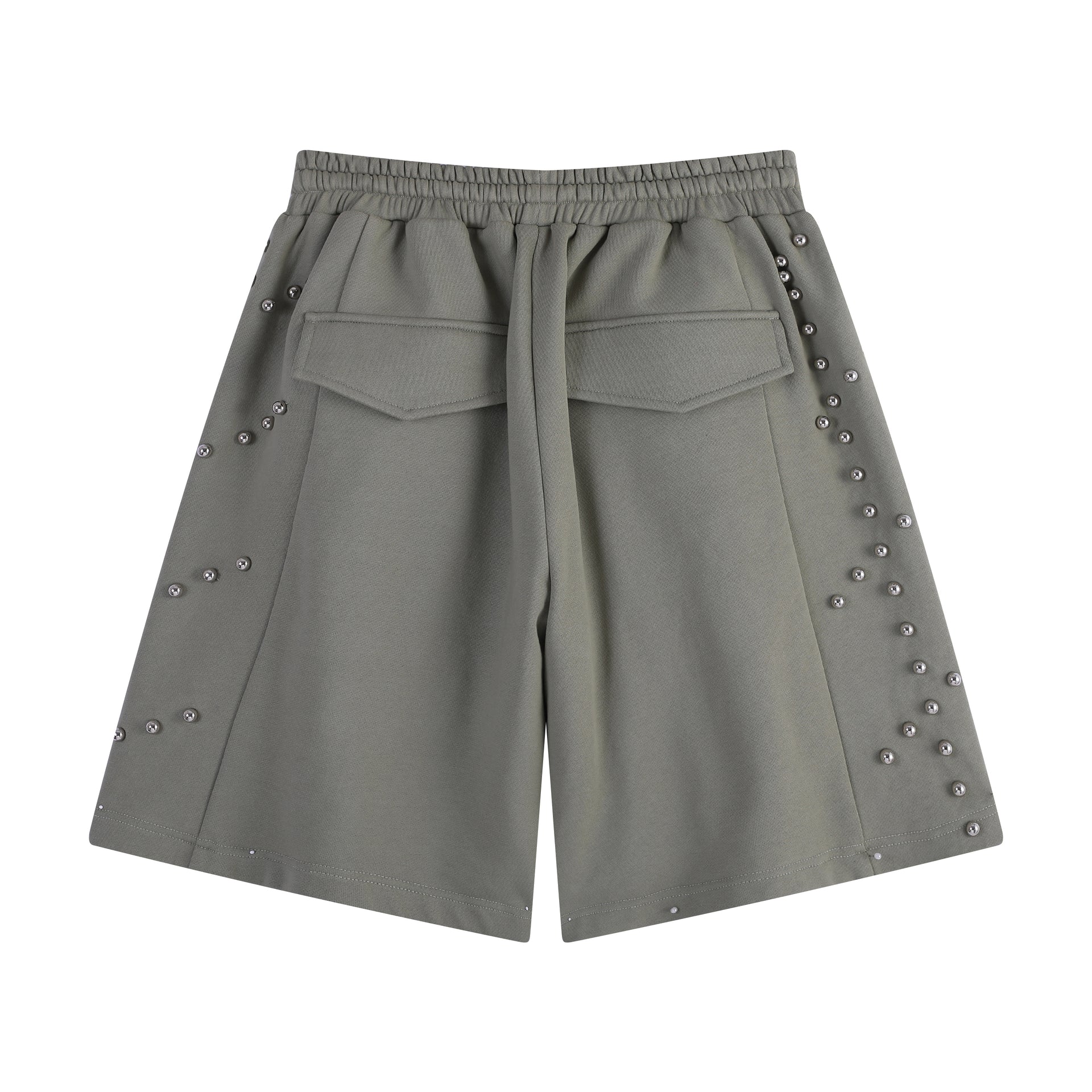 PXL Studs French Terry Shorts - Sage