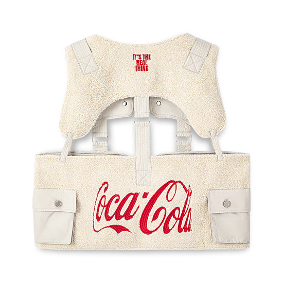 Coca-Cola Shearling Harness Vest