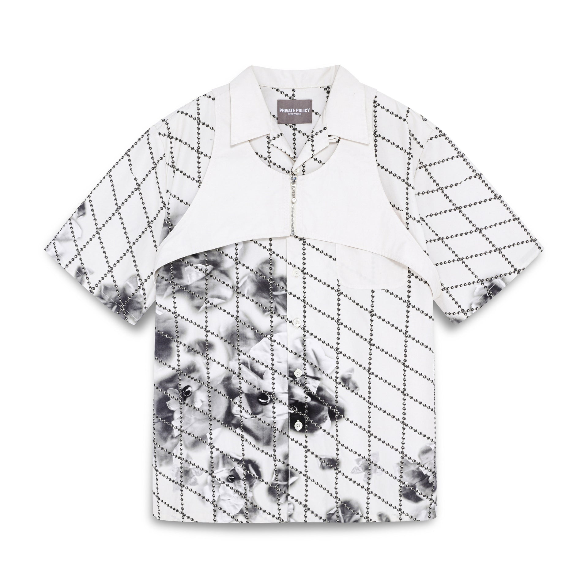 Louis Vuitton Chain Print T Shirt Dress Black / White