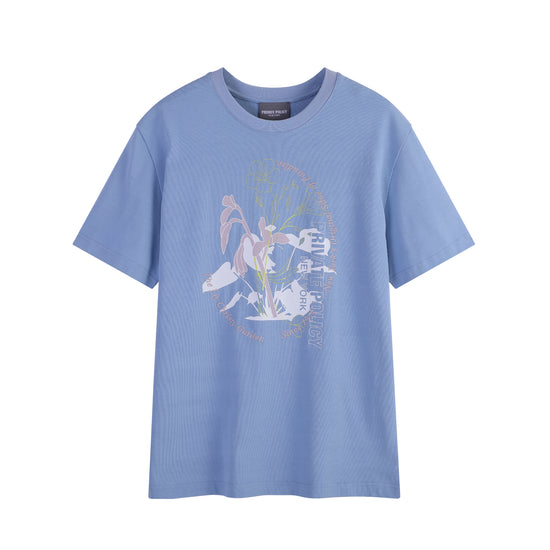 Liz Christy Garden T-shirt - Sky